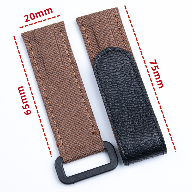 20mm Hook and Loop Fastener Ca - Canvas Strap Watch 리뷰 및 가격