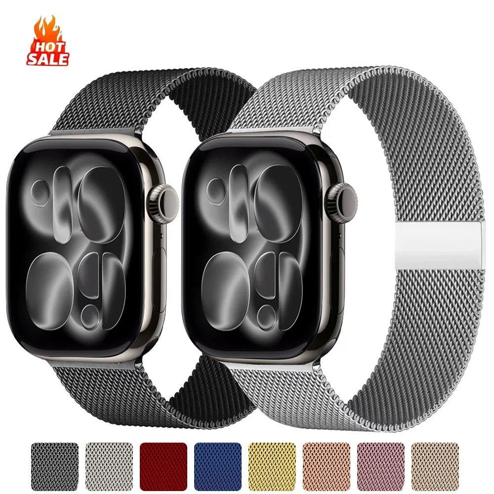 Milanese loop strap For Apple  - Milanese Loop Magnetic 리뷰 및 가격