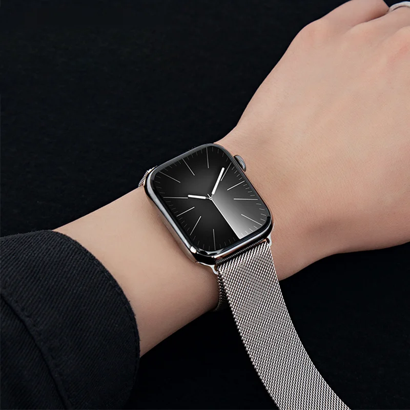 Milanese loop strap For Apple  - Milanese Loop Magnetic 리뷰 및 가격