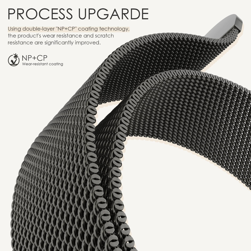 Milanese loop strap For Apple  - Milanese Loop Magnetic 리뷰 및 가격