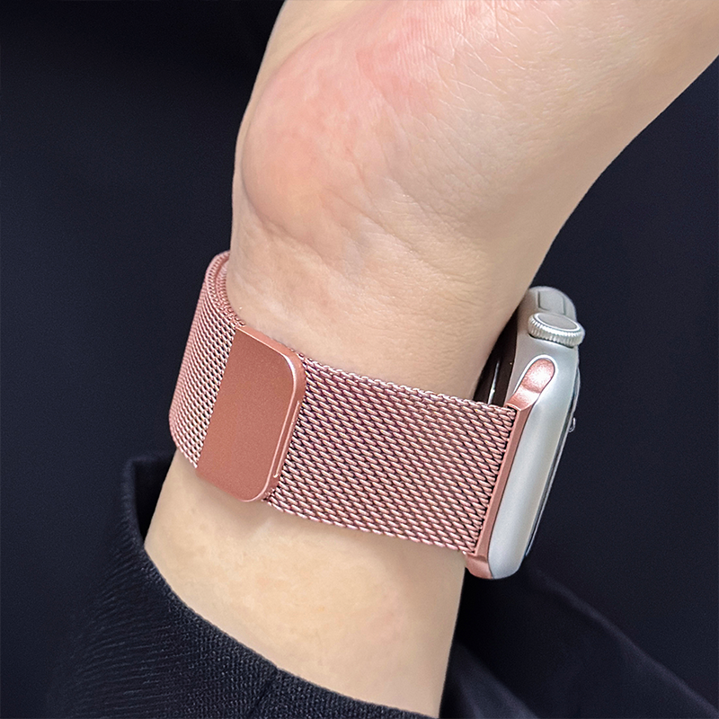 Milanese loop strap For Apple  - Milanese Loop Magnetic 리뷰 및 가격