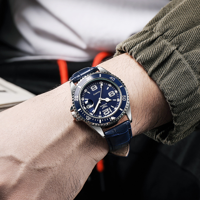 Fashion Leather Strap Men Busi - Leather Watch Band Men 리뷰 및 가격