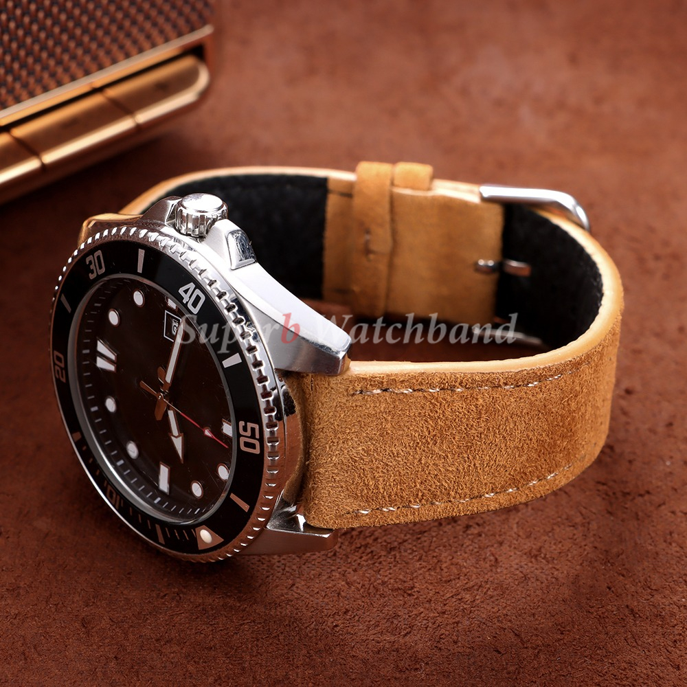 Vintage Suede Leather Watch St - Suede Strap Watch 리뷰 및 가격