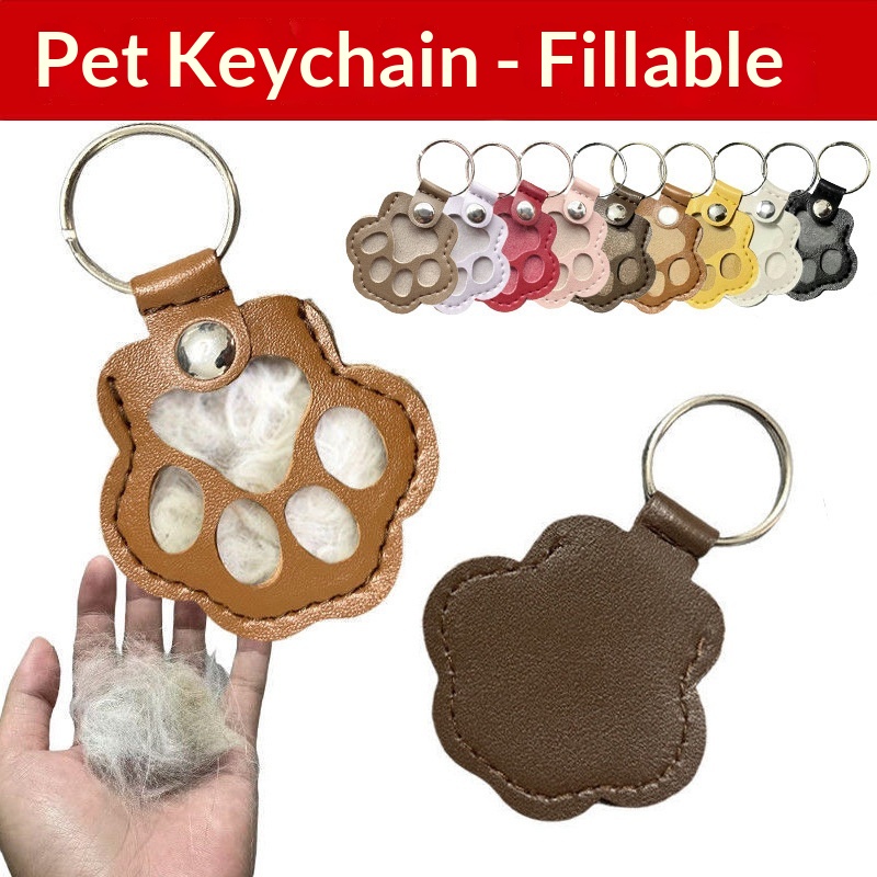 Dog Hair Collector Keychain Le - Leather Strap Quick Release 리뷰 및 가격
