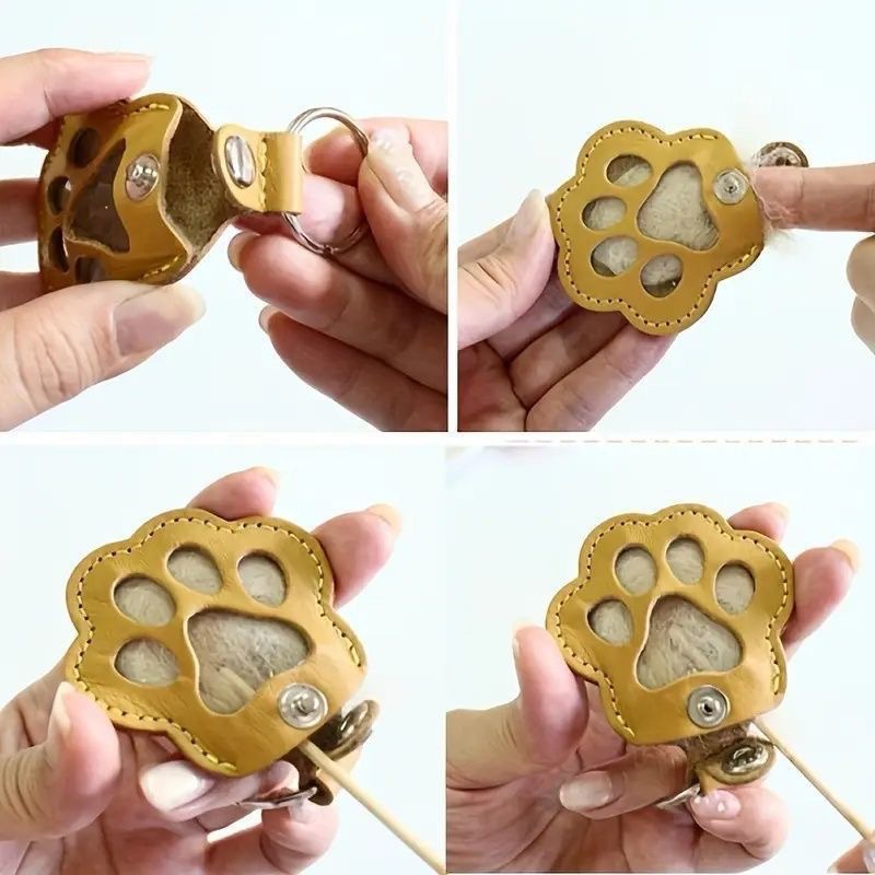 Dog Hair Collector Keychain Le - Leather Strap Quick Release 리뷰 및 가격