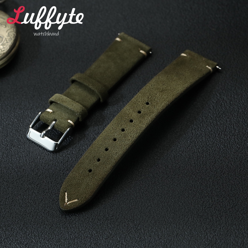 Vintage Suede Leather Watch Ba - Suede Strap Watch 리뷰 및 가격