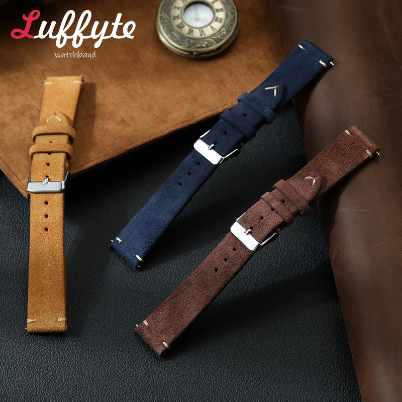 Vintage Suede Leather Watch Ba - Suede Strap Watch 리뷰 및 가격