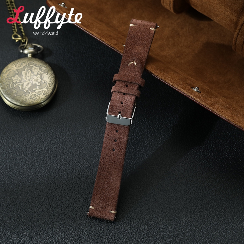 Vintage Suede Leather Watch Ba - Suede Strap Watch 리뷰 및 가격