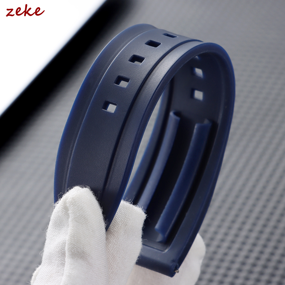 20mm 22mm Rubber Strap for Ome - Butterfly Clasp Deployant 리뷰 및 가격