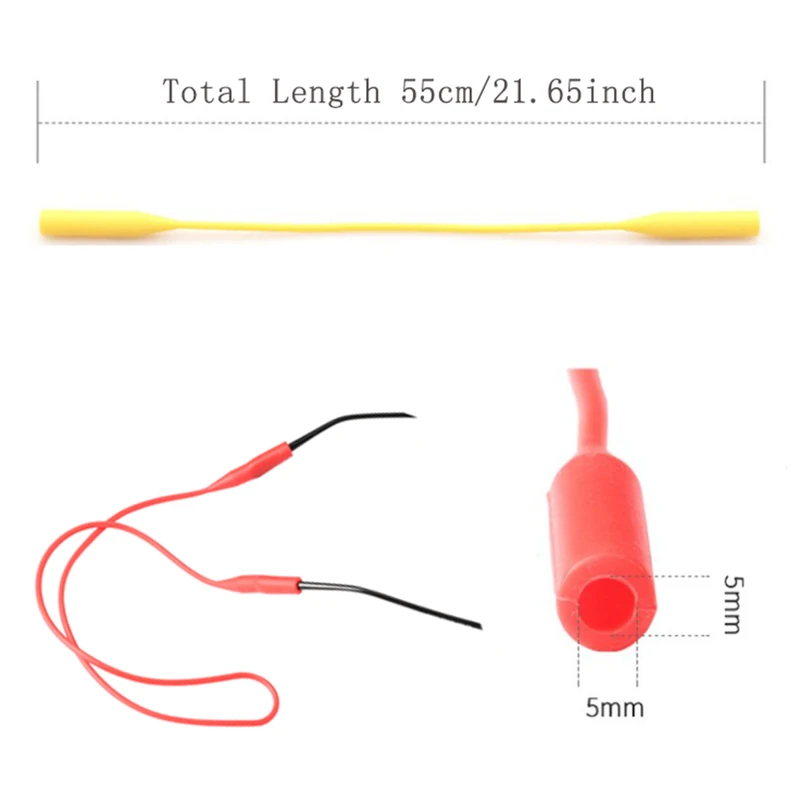 1/2pcs Silicone Glasses Chain  - Silicone Band Women 리뷰 및 가격