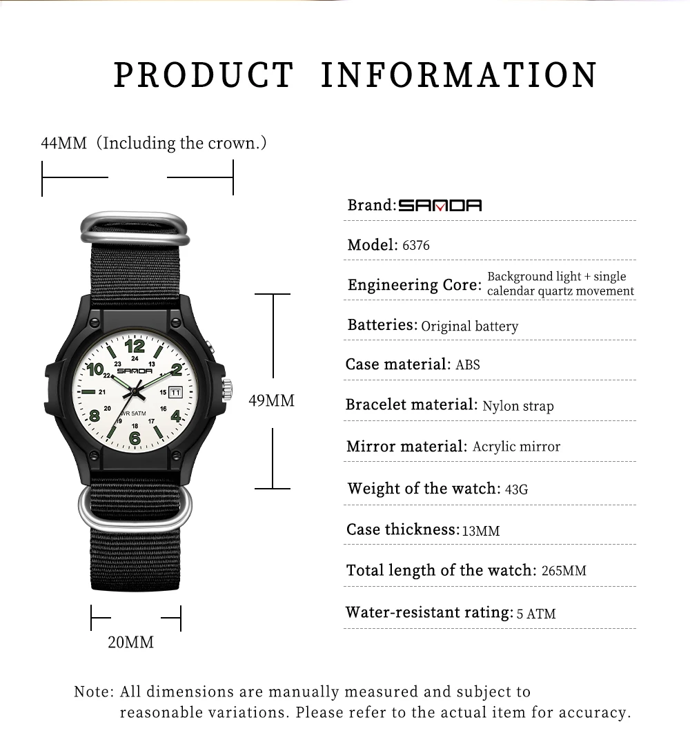 SANDA 6376 Fashion Men's Sport - Tropic Strap Vintage 리뷰 및 가격