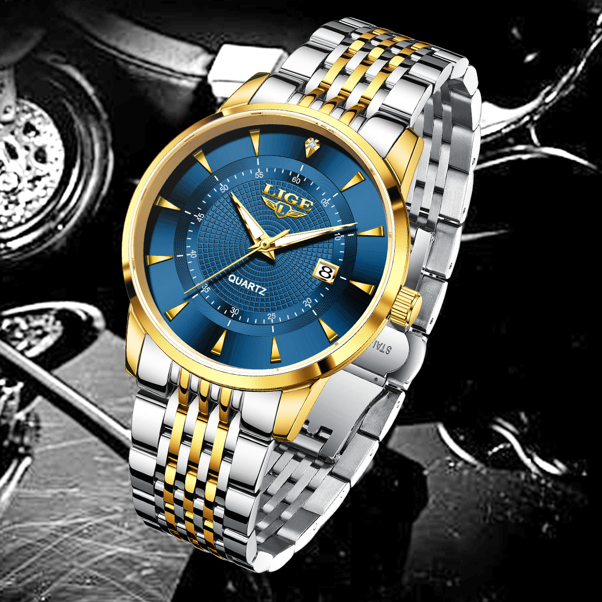 LIGE New 2026 Luxury Man Watch - Stainless Bracelet Diver 리뷰 및 가격