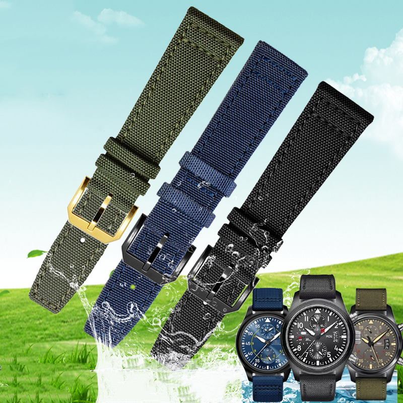 Nylon Canvas Watchband For IWC - Canvas Strap Watch 리뷰 및 가격