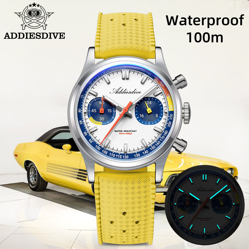 ADDIESDIVE Fashion Men's Quart - Rubber Strap Diver 리뷰 및 가격