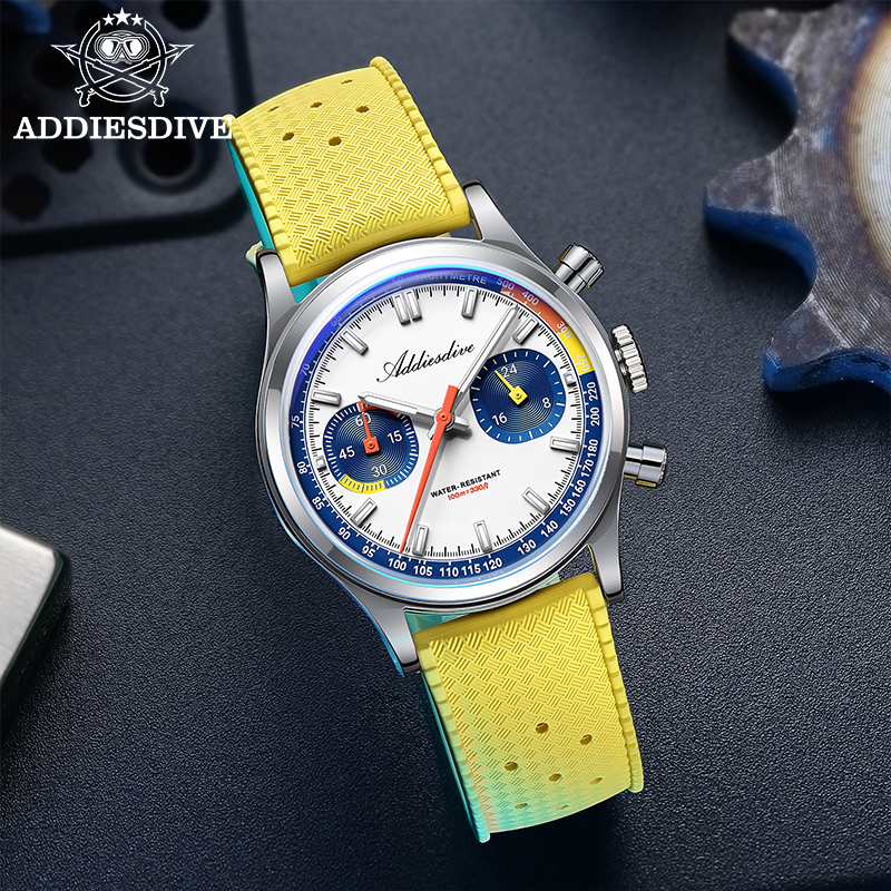 ADDIESDIVE Fashion Men's Quart - Rubber Strap Diver 리뷰 및 가격