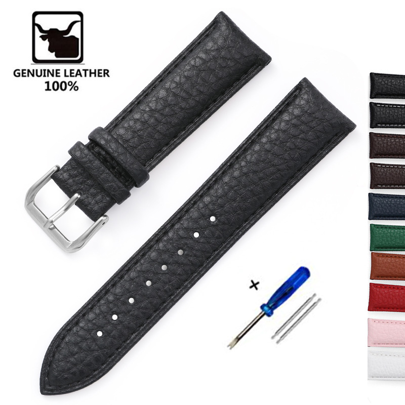 Litchi Pattern Soft Leather Wa - Suede Strap Watch 리뷰 및 가격