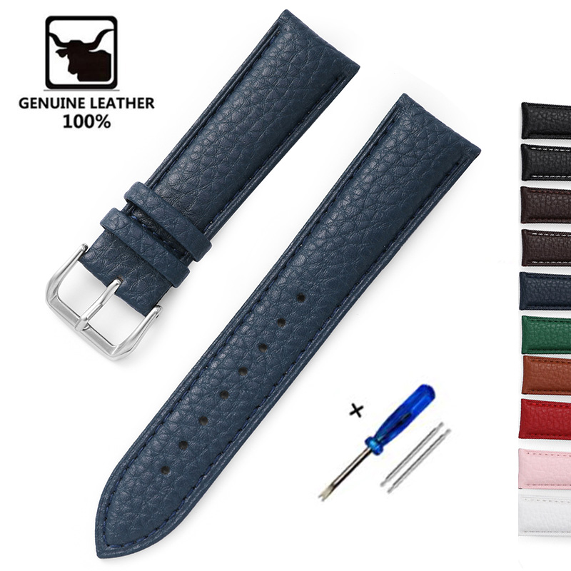 Litchi Pattern Soft Leather Wa - Suede Strap Watch 리뷰 및 가격