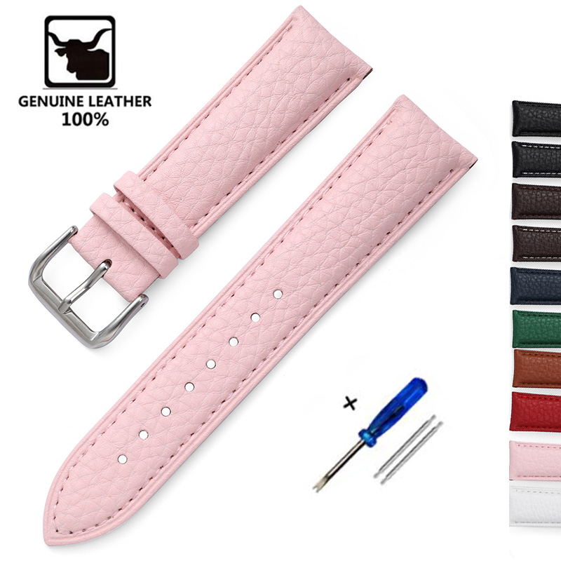 Litchi Pattern Soft Leather Wa - Suede Strap Watch 리뷰 및 가격
