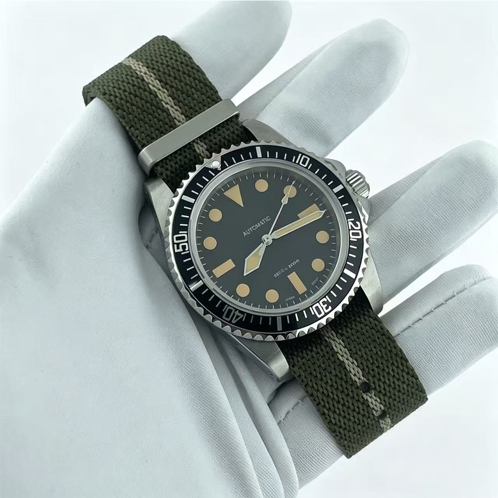 NEW 39.5mm Diver Retro watch s - Tropic Strap Vintage 리뷰 및 가격