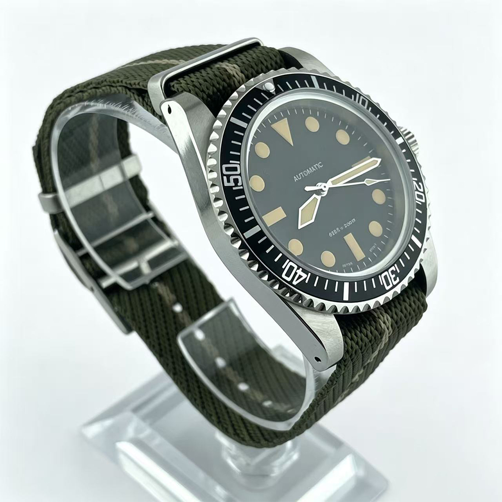 NEW 39.5mm Diver Retro watch s - Tropic Strap Vintage 리뷰 및 가격