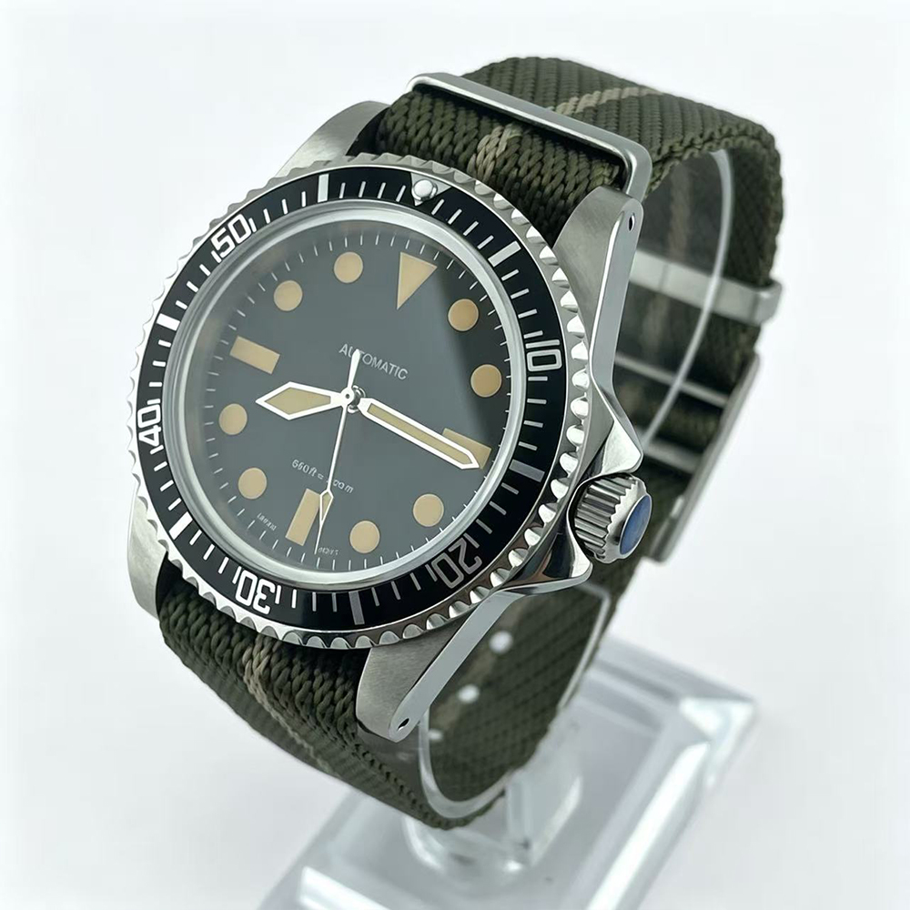NEW 39.5mm Diver Retro watch s - Tropic Strap Vintage 리뷰 및 가격
