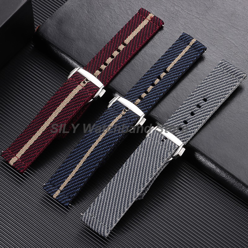 Woven Canvas Fabric Watch Band - Canvas Strap Watch 리뷰 및 가격
