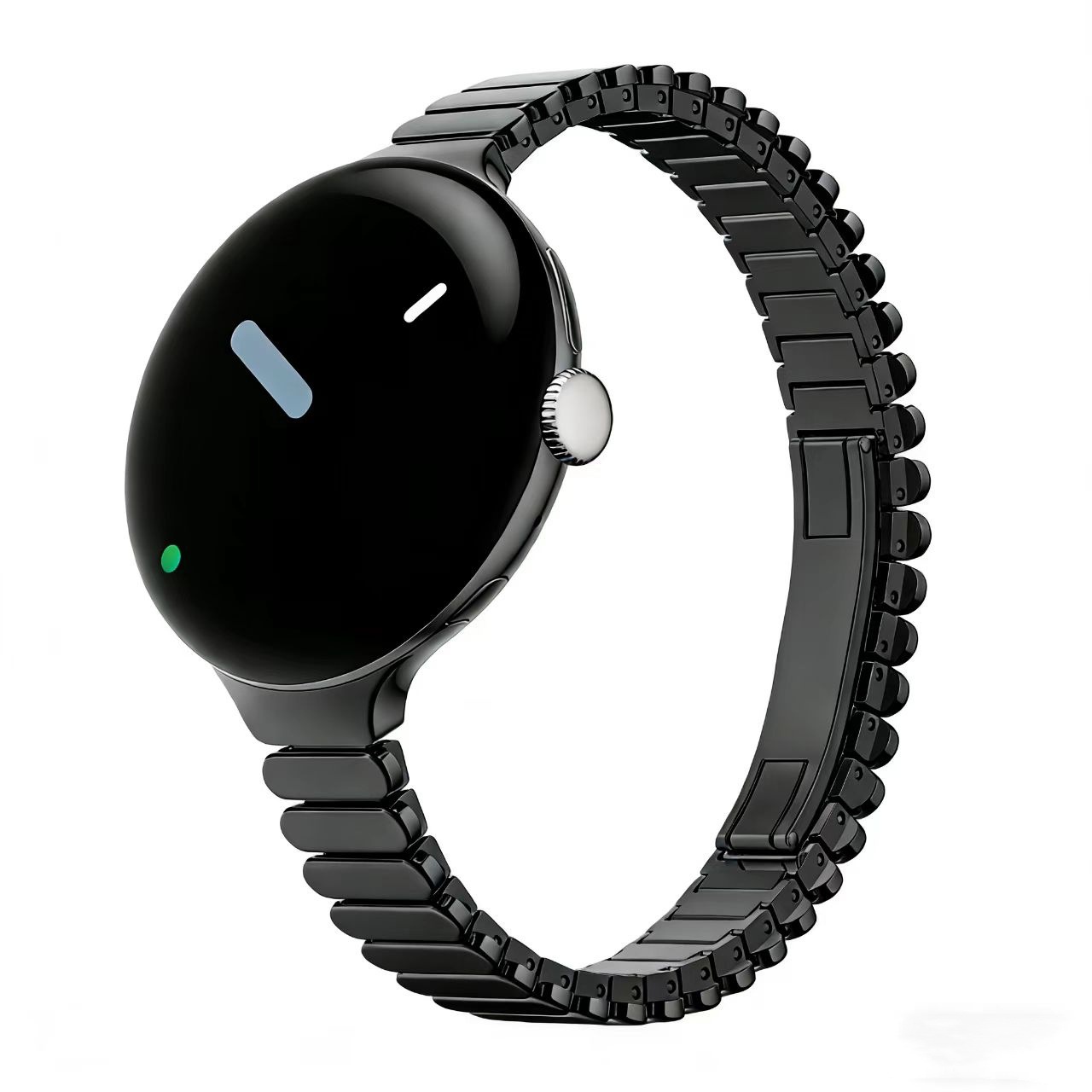 Oval Shape Link Watch Band for - Butterfly Clasp Deployant 리뷰 및 가격