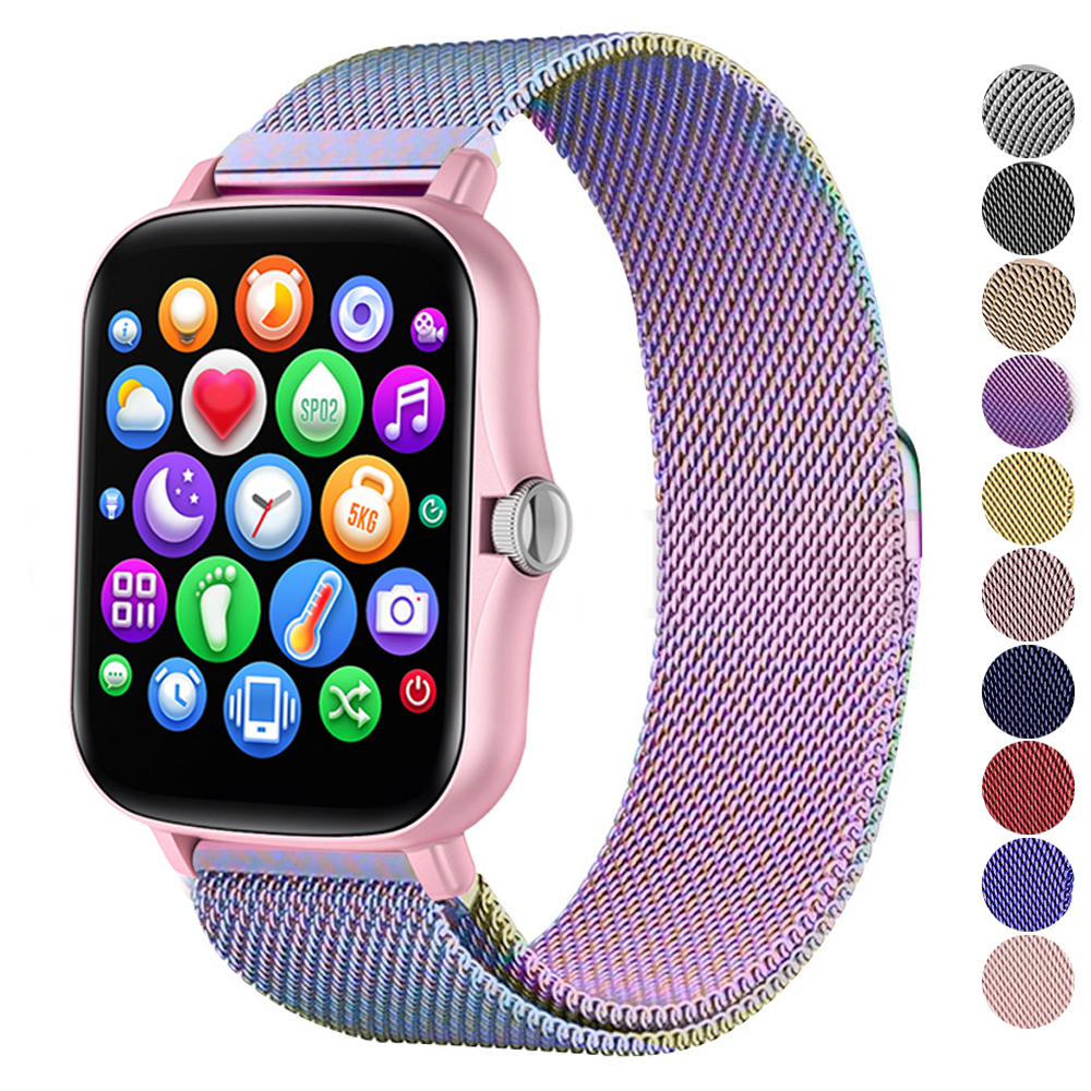 20mm strap For Amazfit GTS 4/3 - Milanese Loop Magnetic 리뷰 및 가격