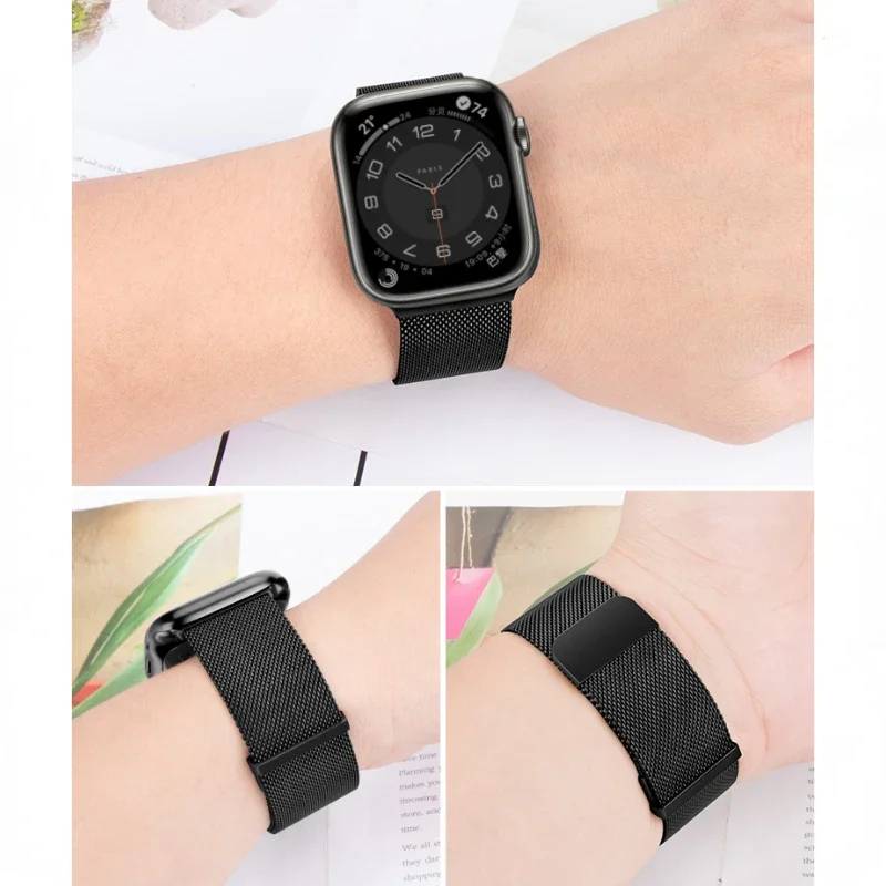 Milanese Magnetic Strap For Ap - Milanese Loop Magnetic 리뷰 및 가격