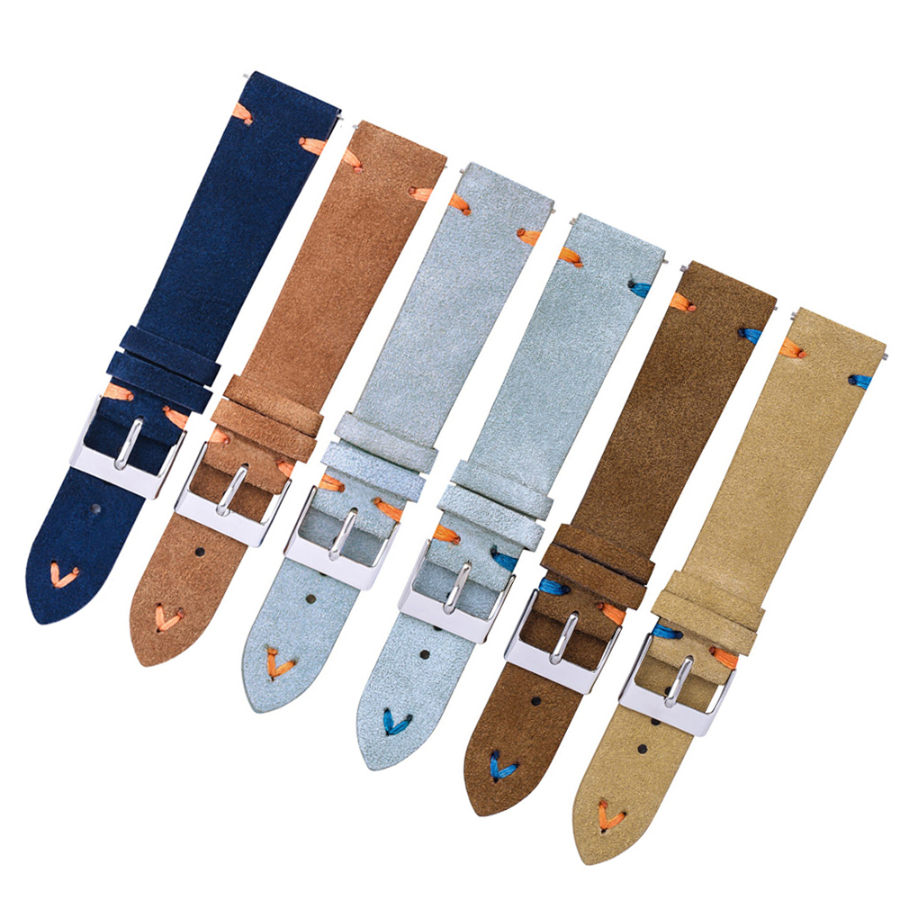 Suede Watch Straps 18mm 20mm H - Suede Strap Watch 리뷰 및 가격