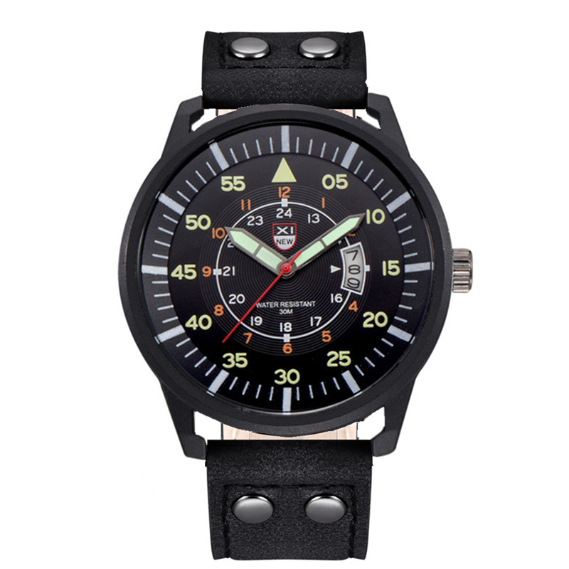 Reloj Hombre XINEW Brand Watch - Leather Watch Band Men 리뷰 및 가격