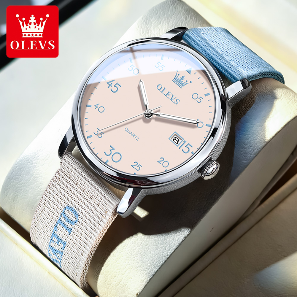 OLEVS Brand New Fashion Retro  - Canvas Strap Watch 리뷰 및 가격