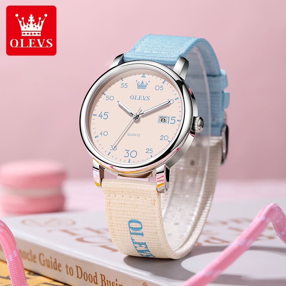 OLEVS Brand New Fashion Retro  - Canvas Strap Watch 리뷰 및 가격