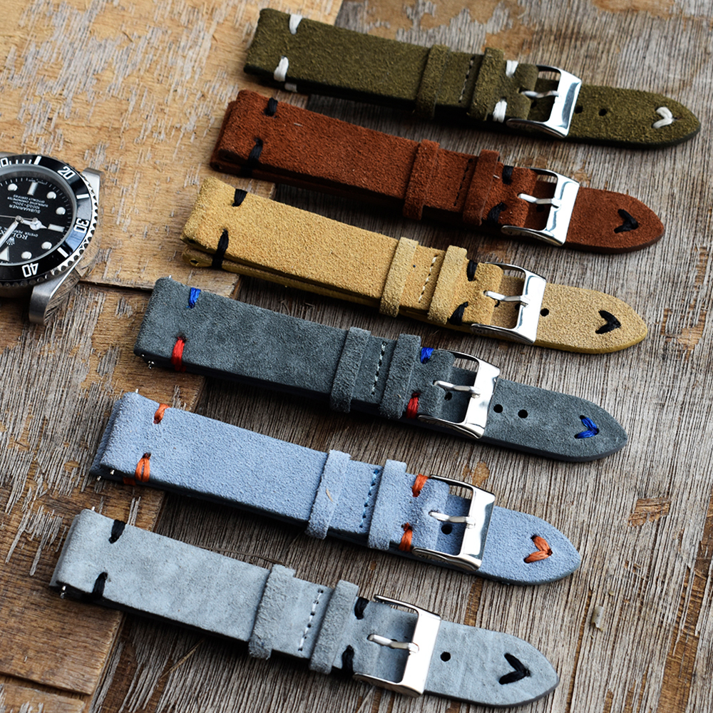High Quality Vintage Suede Lea - Suede Strap Watch 리뷰 및 가격