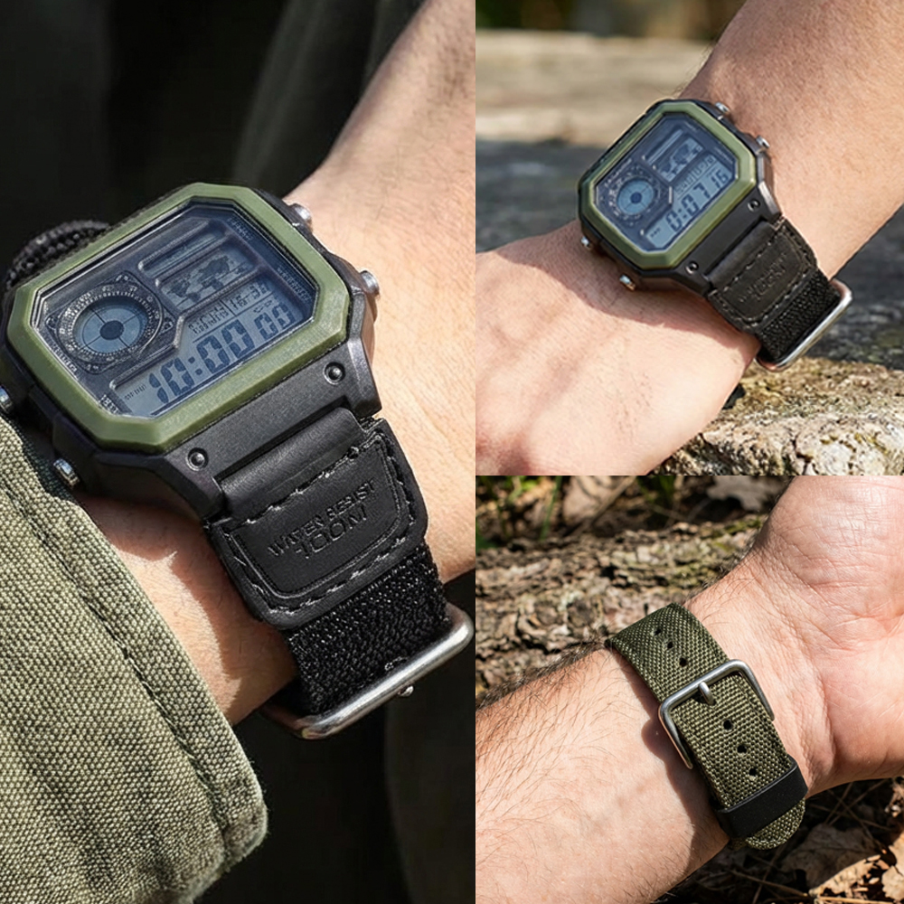 18mm Nylon Strap for Casio AE1 - Canvas Strap Watch 리뷰 및 가격