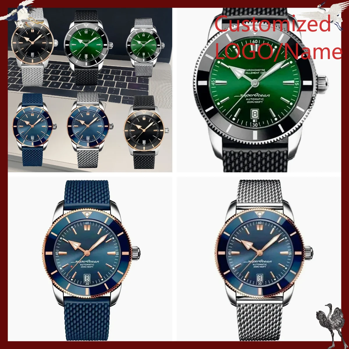 A1212 Store Customized Watches - Stainless Bracelet Diver 리뷰 및 가격