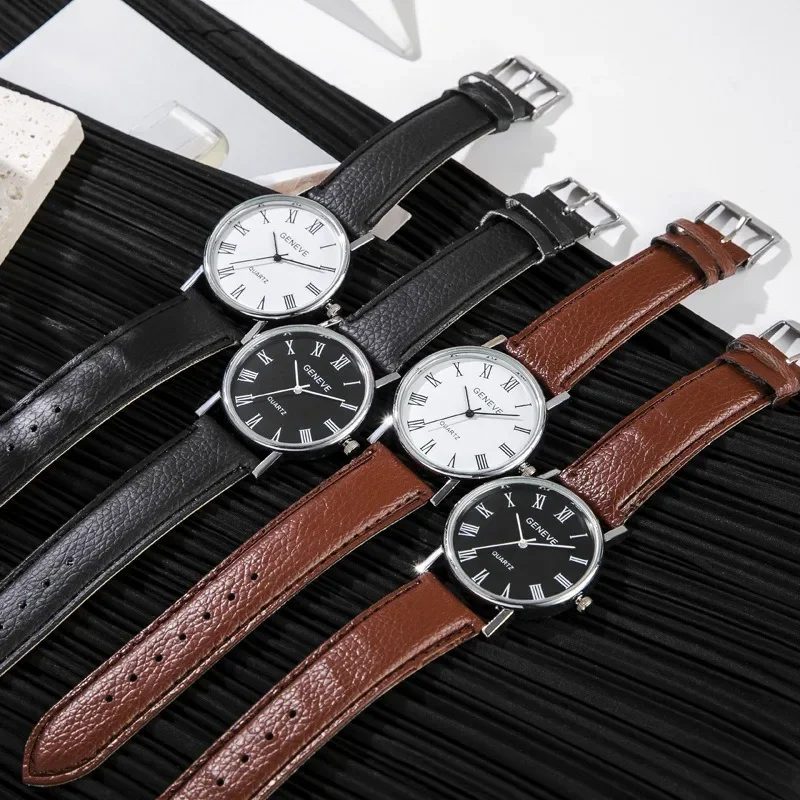 Famous Brand Men Quartz Watch  - Leather Watch Band Men 리뷰 및 가격
