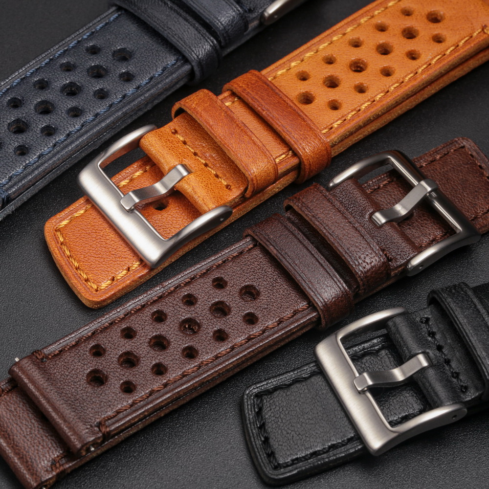 Hemsut Cowhide Watch Band Quic - Leather Strap Quick Release 리뷰 및 가격