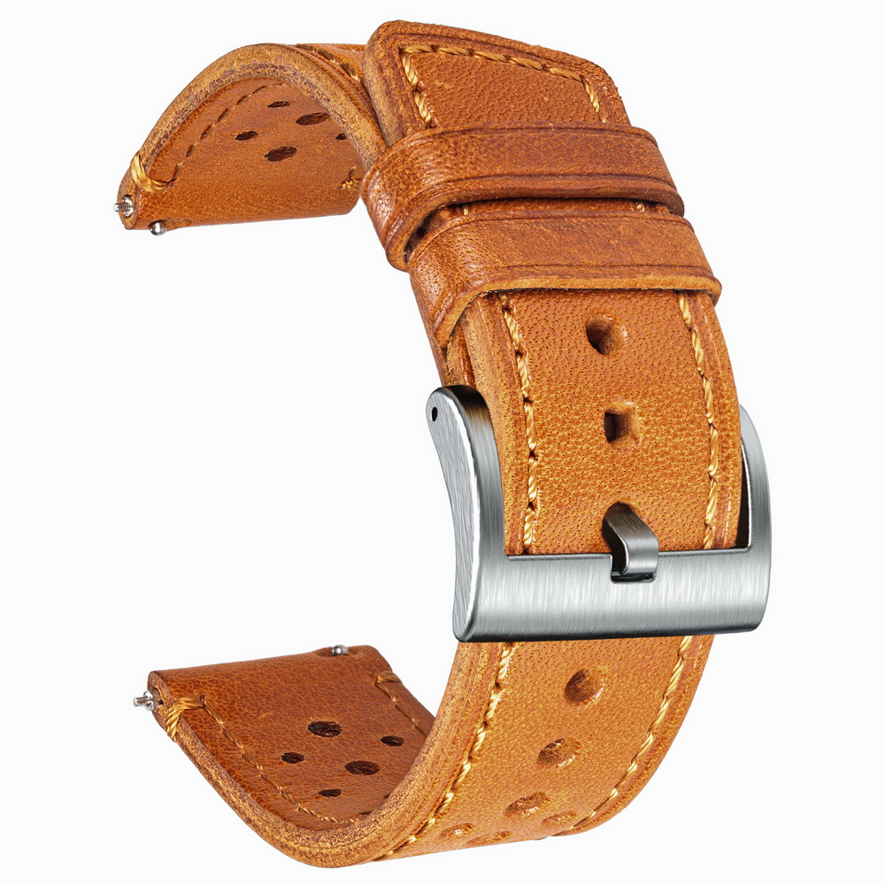 Hemsut Cowhide Watch Band Quic - Leather Strap Quick Release 리뷰 및 가격