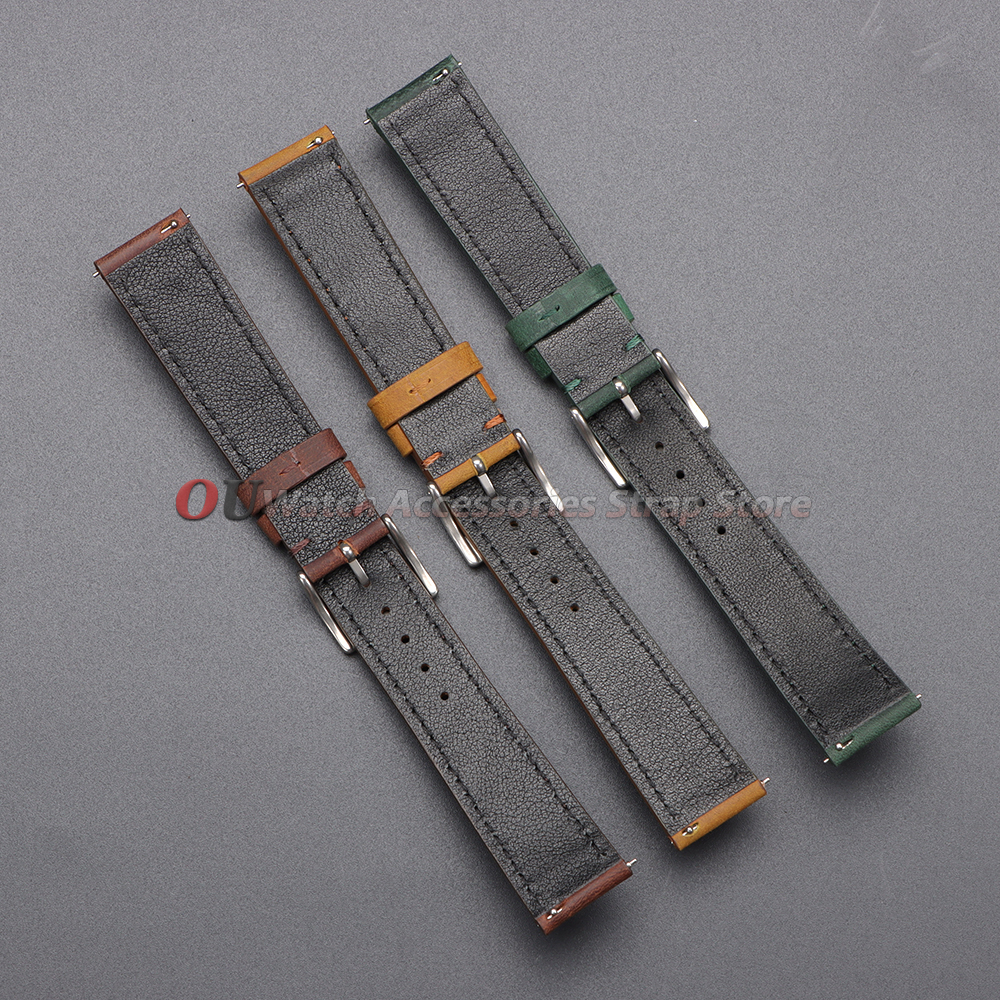 18mm 19mm 20mm 21mm 22mm 24mm  - Leather Strap Quick Release 리뷰 및 가격