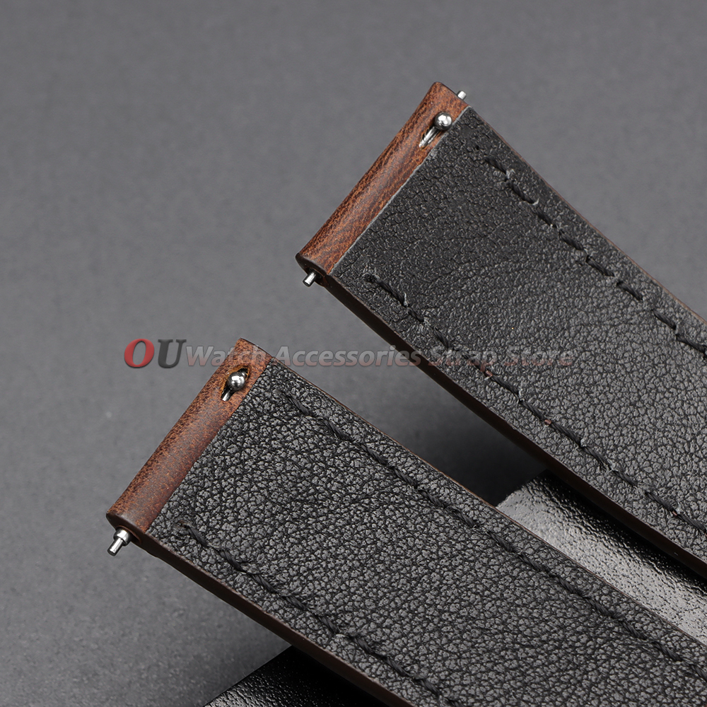18mm 19mm 20mm 21mm 22mm 24mm  - Leather Strap Quick Release 리뷰 및 가격