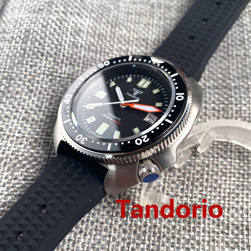 Tandorio 44mm Japan NH35/PT500 - Rubber Strap Diver 리뷰 및 가격