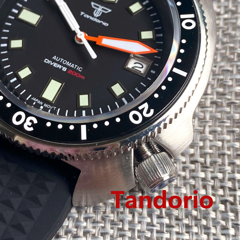 Tandorio 44mm Japan NH35/PT500 - Rubber Strap Diver 리뷰 및 가격