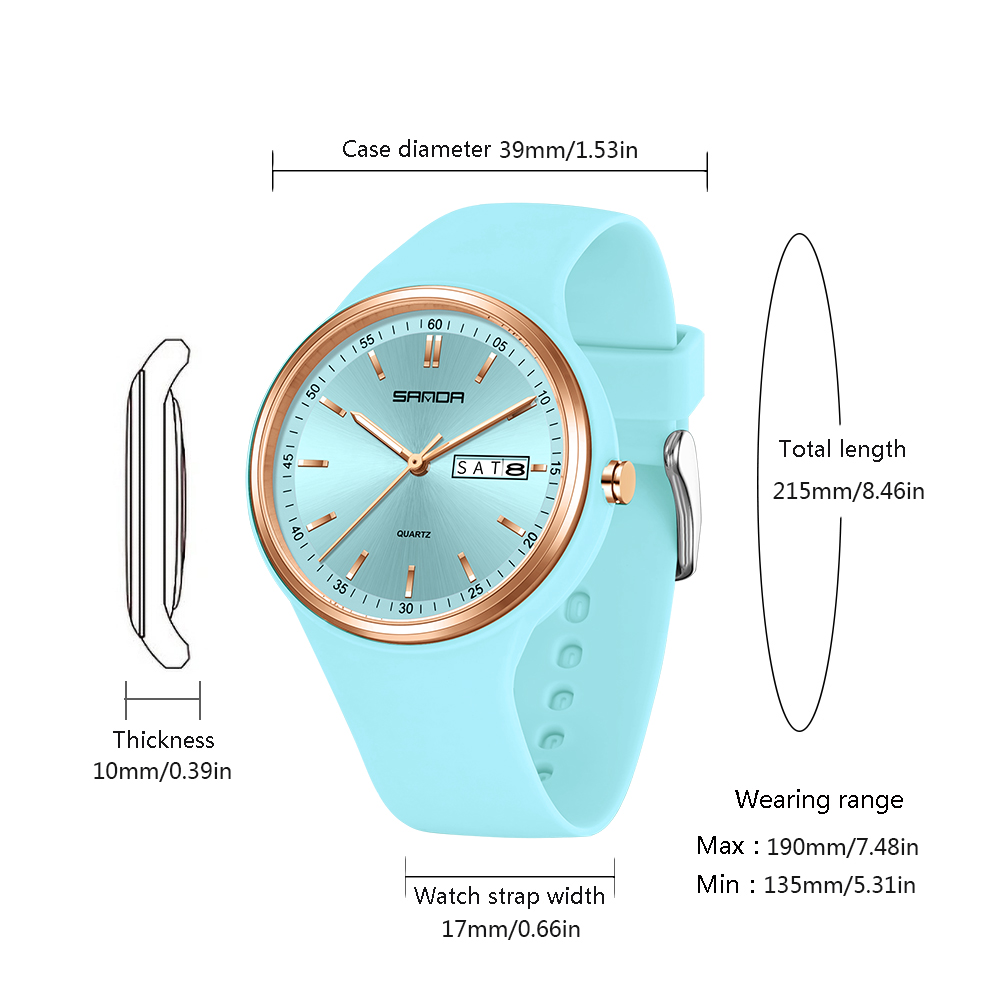 Fashion Calendar High Guality  - Silicone Band Women 리뷰 및 가격