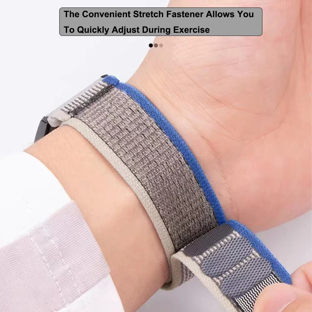 20/22mm Trail Loop Watchband F - Sport Loop Velcro 리뷰 및 가격